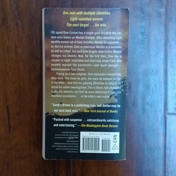 2 Sandra Brown Novel Thrillers | Blind Tiger | Outfox - Picture 7 of 9